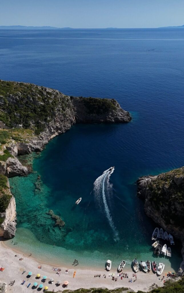 Blue Cave & Grama Bay Boat Tour
